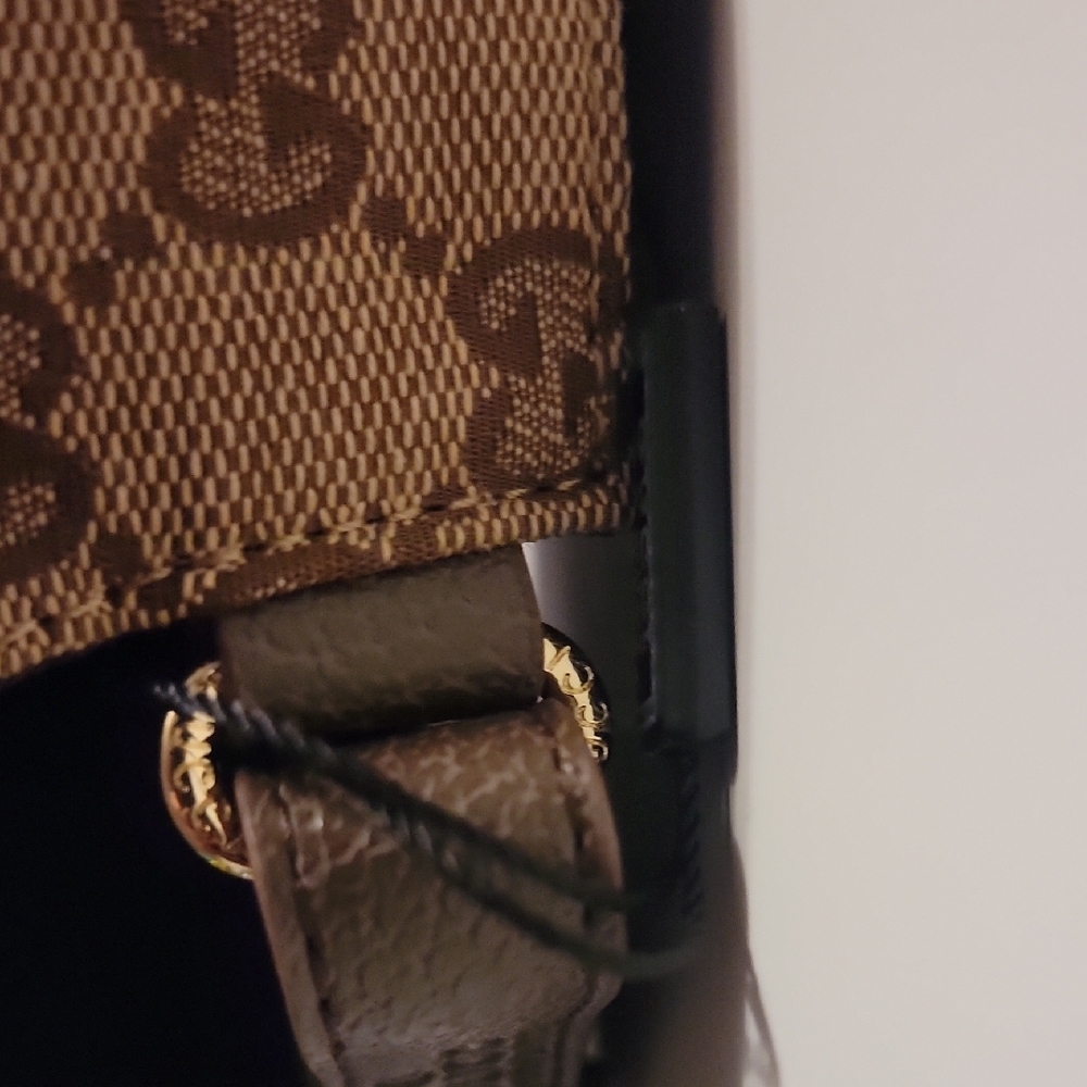 Gucci Tan Monogram Baseball Cap - Picture 4 of 5